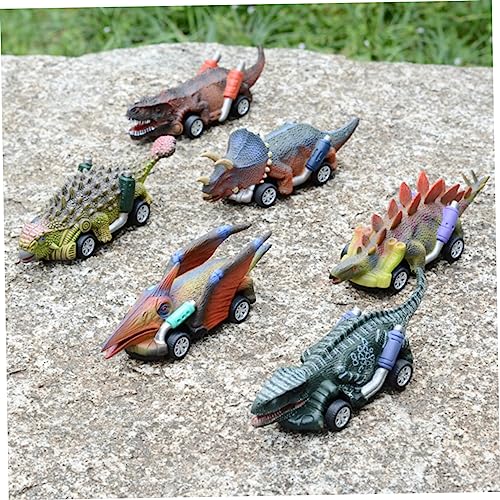 Toyvian 6 Pçs Carro De Brinquedo De Carros De Brinquedo Para Crianças Carrinho De Brinquedo Menino P