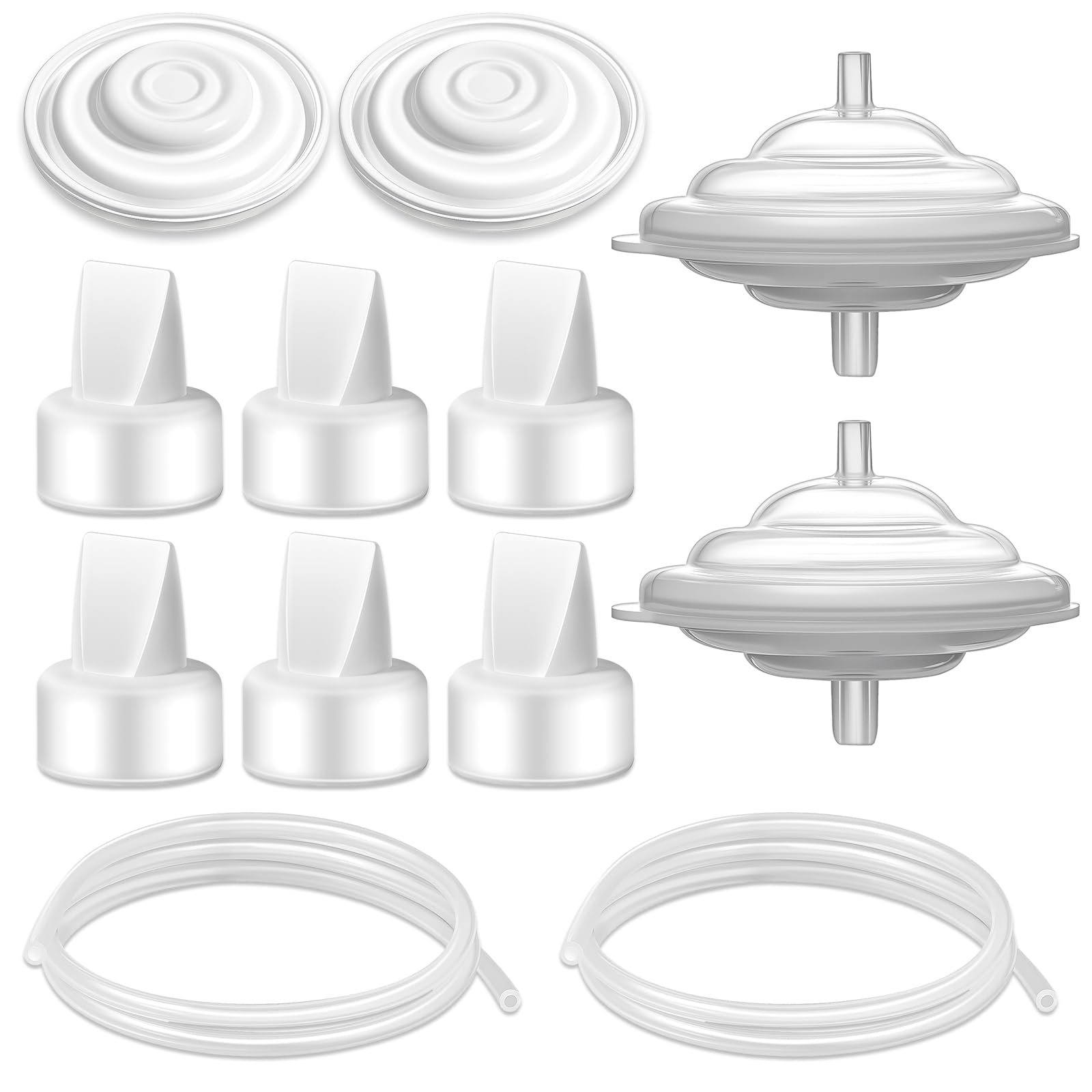 Photo 1 of Momstouch Pump Parts for Spectra and Motif Luna, Replace backflow Protector Membrane Duckbill Valve Tube for Spectra S1 S2 9 Plus SG Pumps Not Original Accessories.