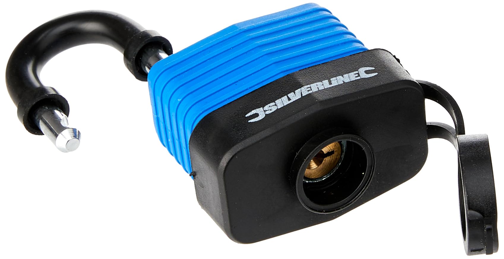 Lucchetto Con Arco Lungo 48 Mm - Resistente Agli Agenti Atmosferici, Con Chiavi In Acciaio - Foto 13