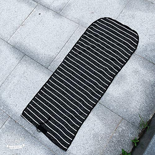 CUTICATE 4.5ft Kneeboard Surfboard Sock Cover, Stretch and Super-Light Surf Board Bags Protection Case for Protect Your Boards, Travelling Thruster Carry Pouch - Thumbnail 2