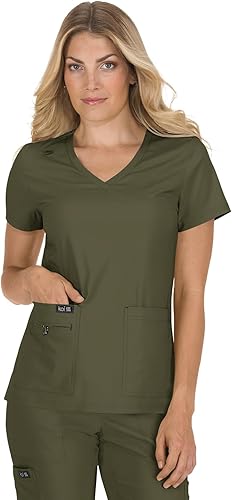 KOI Basics 373 Becca - camisa médica para mujer