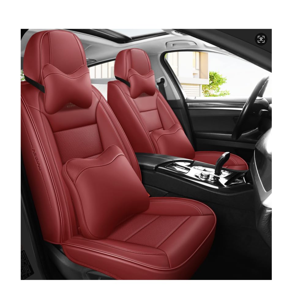 Set di coprisedili universali per auto, per Mercedes-Benz Classe SLK R170 R171 R172, accessori per auto, rosso