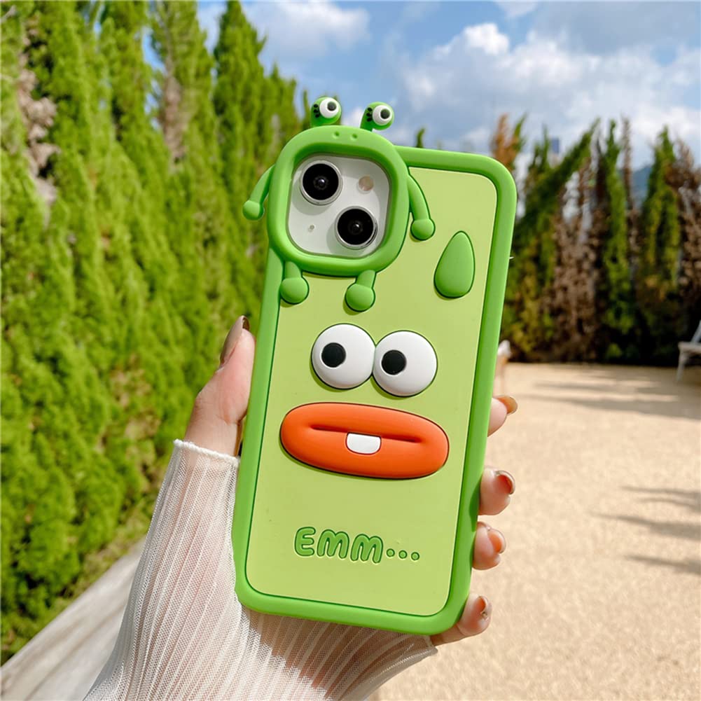 Custodia IPhone 11 Pro Max JIATAY Kawaii - Silicone Omino Pan Di Zenzero 3D - Foto 6