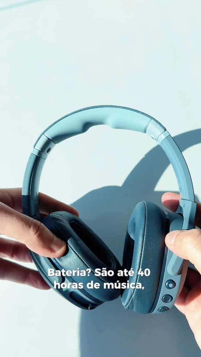 Fone de Ouvido Bluetooth Skullcandy Crusher Evo Over-Ear com