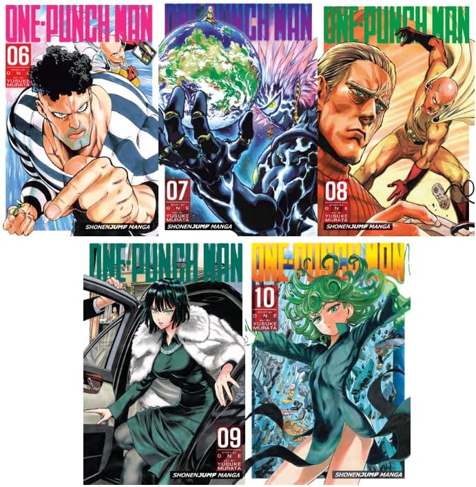 Conjunto de volúmenes 6-10 de One-Punch Man