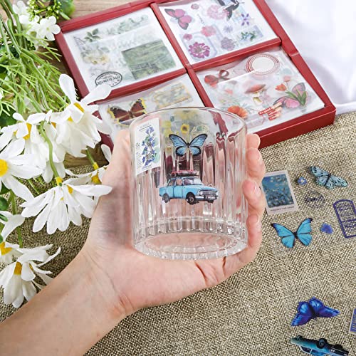 Kinbom 508Pcs Vintage Junk Journal Kit, Scrapbook Aesthetic Stickers Scrapbooking Vintage Journaling Stickers Mystical Diy Aesthetic Scrapbooking Supplies Kit For Arts Crafts Albums Plan #TOP5