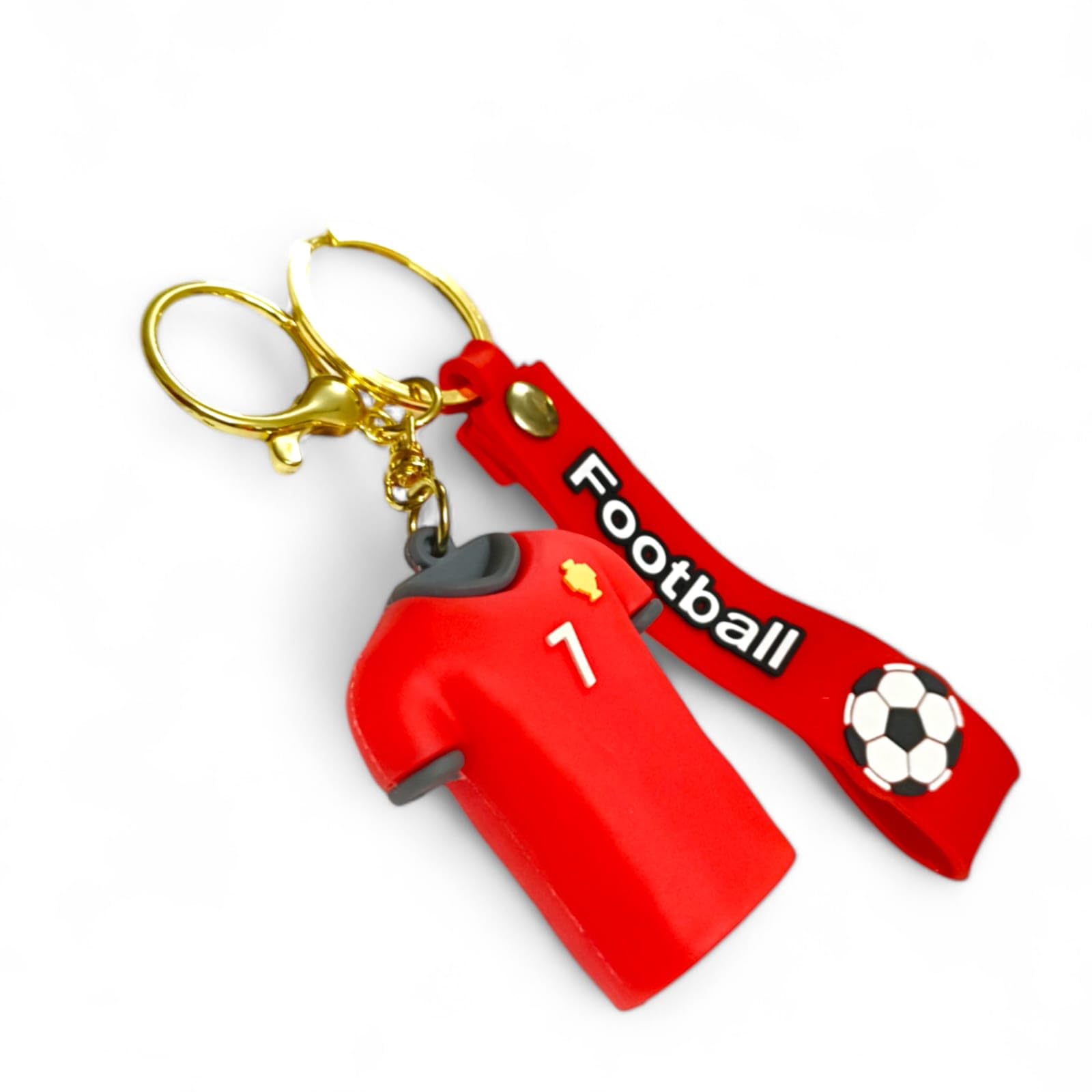 Asha MavenRonaldo Lionel Messi Cartoon Keychain – Perfect for Car, Bike, and Bags for Men and Women