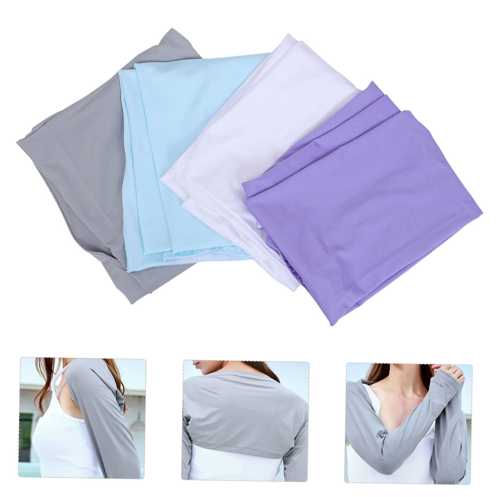 BESPORTBLE 20piezas Mangas Para Brazos De Protección Solar Uv Manga De Enfriamiento Unisex Ciclismo Golf y Actividades Exteriores