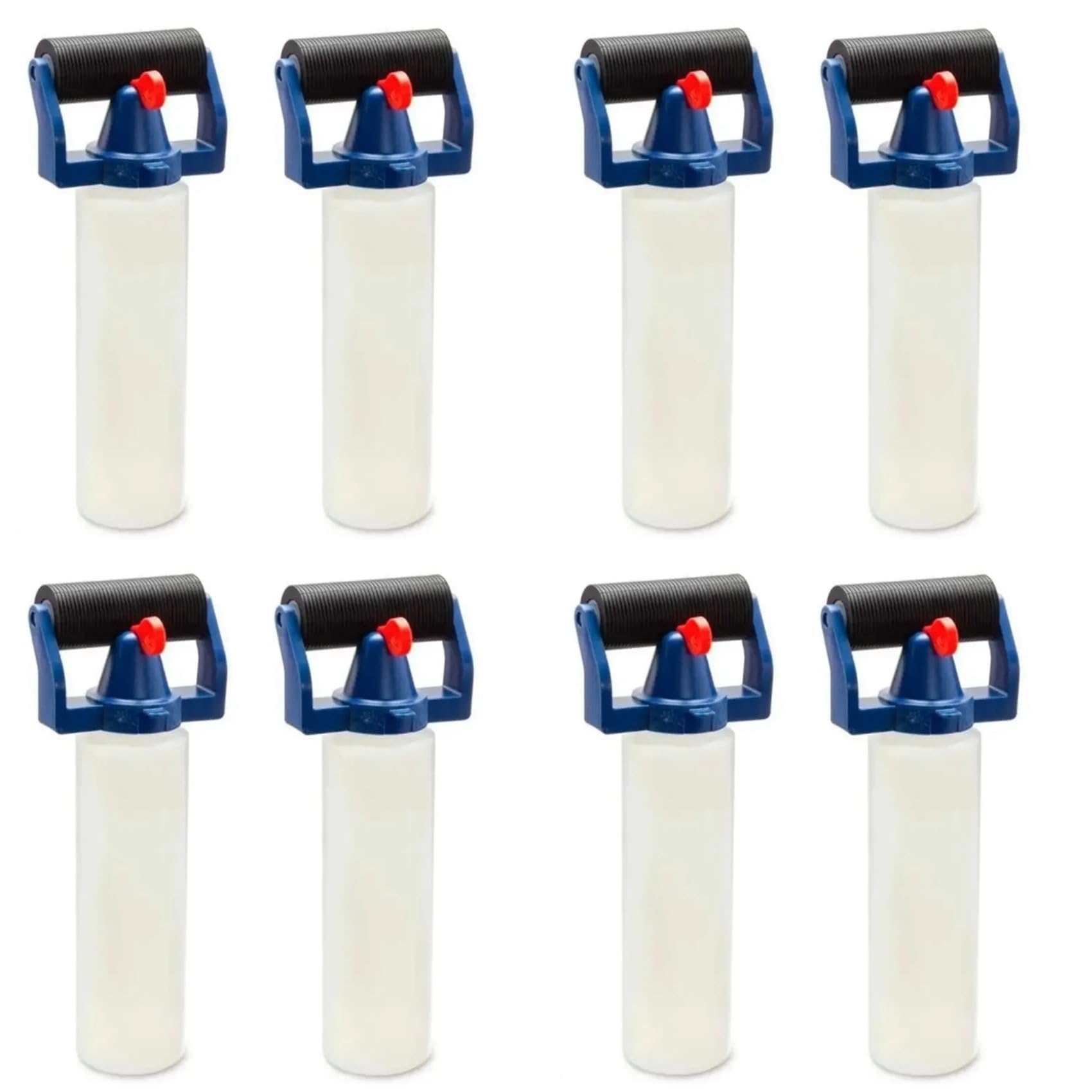 Jnchdghwa As Shown 8Pcs Glue Applicator Roller Dispenser Pe Plastic Applicator Bottle 8Oz Glue Bottle For Wood Processing Painting Supply