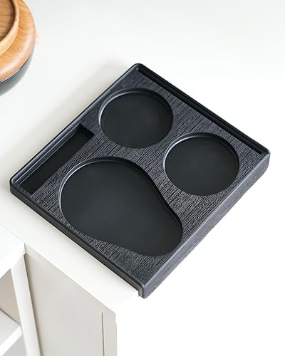 Miniatura 4 de Normcore Estación de apisonamiento compacta Espresso - Alfombrilla de apisonamiento barista - Alfombrilla antideslizante de esquina - Almohadilla