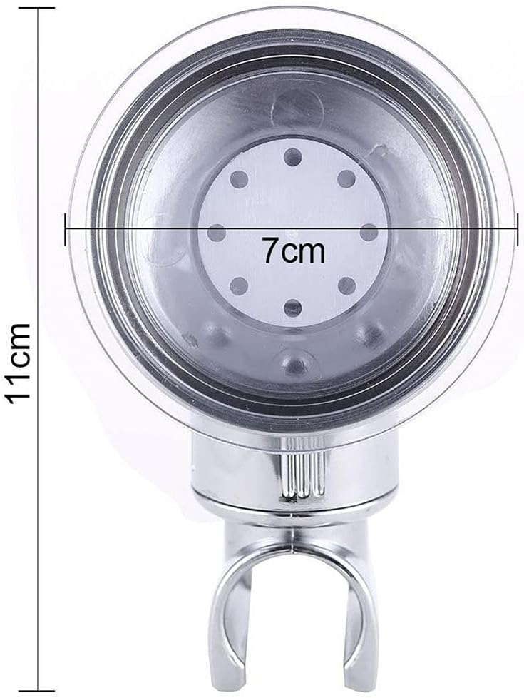 Shower Handset Stand Bracket Holder Chrome Wall Mount Adjustable Suction Replacement Bathroom Faucet Accessories New Color