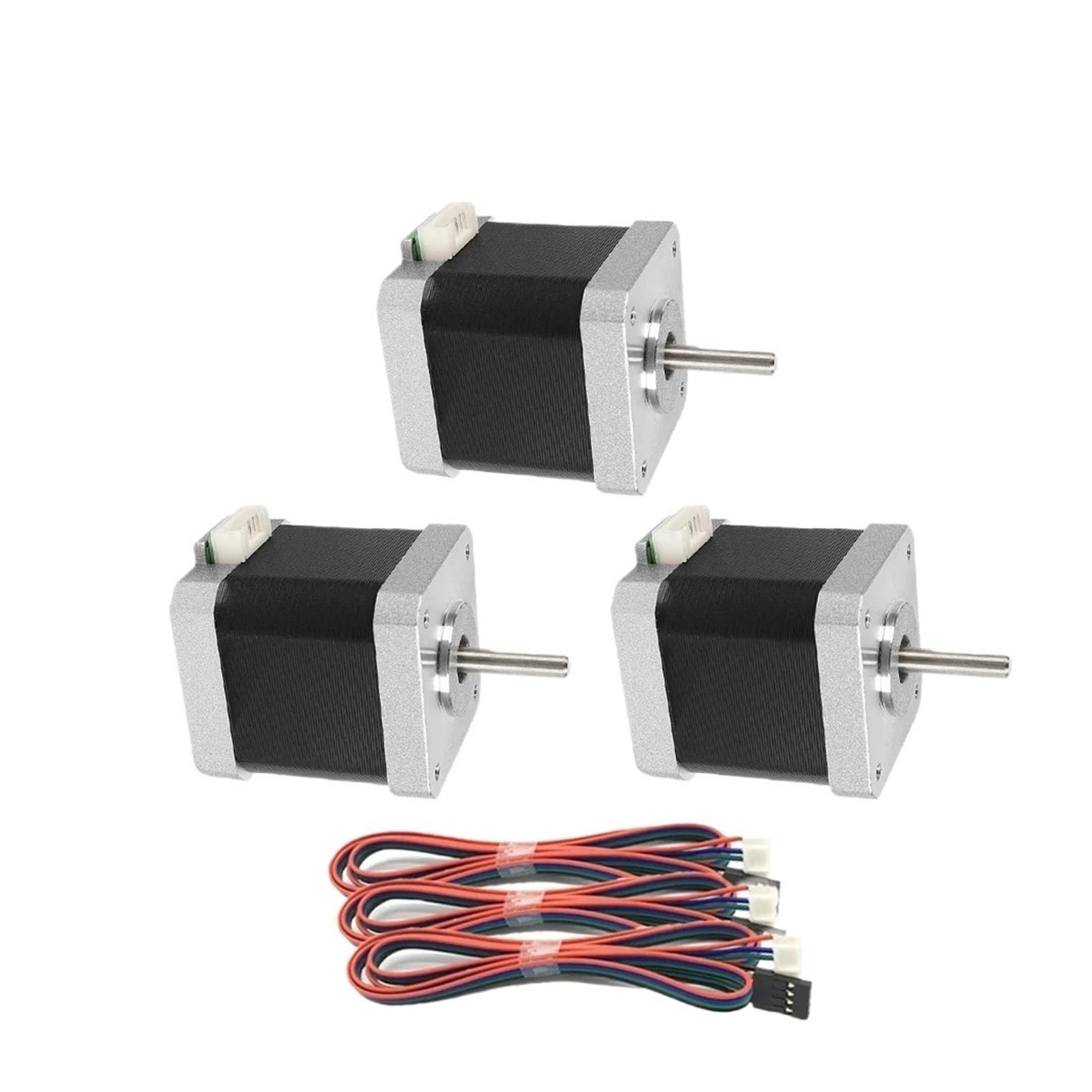 Open-loop Stepping Motor 2PH 4-Lead 1.80 Step Angle Driver Kit Extruder 3D Printer motor(3 Pcs only Motor,0.56Nm 48mm)