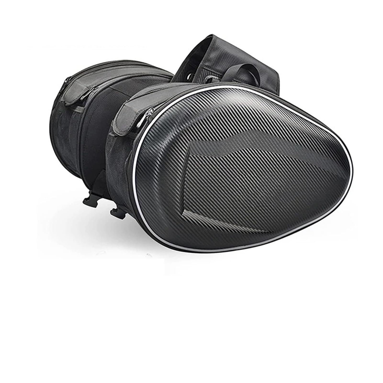 Borse Da Viaggio Per Moto Casco Da Moto, Valigia, Borse Laterali + 1 Paio Di Impermeabili + Plastica Sella(Pu and plastic)