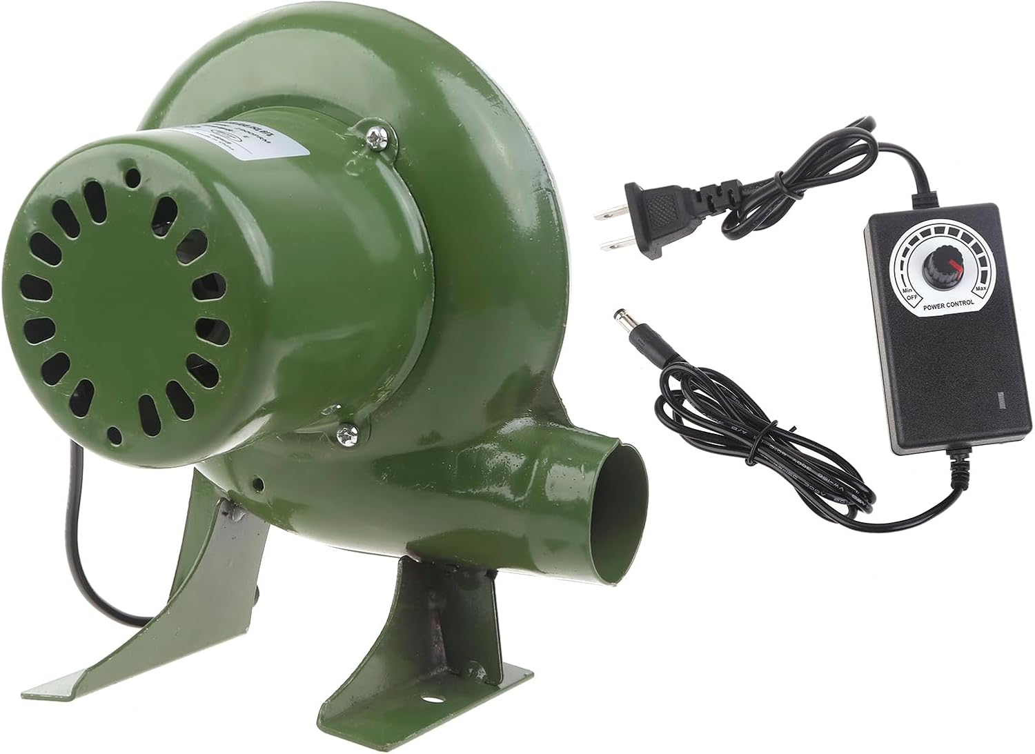Electric Blower Fan BBQ Fan 100v 220v Suitable For Barbecue Mini Blacksmith Forges Blower With Speed Adapter AC100-240V BBQ Blower 200w Mini Blacksmith Forges Blower With Duct Portable