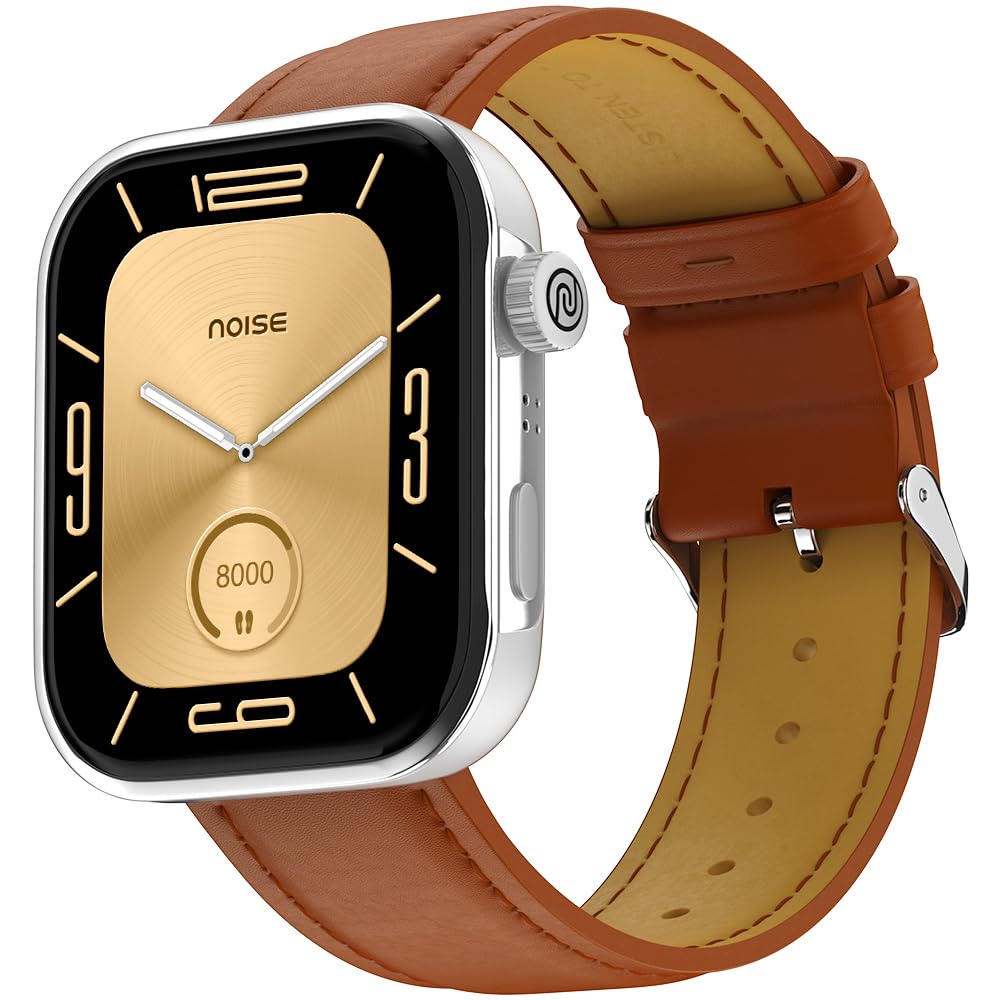 Noise ColorFit Pro 5 Max 1.96" AMOLED Display Smart Watch, BT Calling, Post Training Workout Analysis, VO2 Max, Rapid Health, 5X Faster Data Transfer - Classic Brown — Amazon image 22