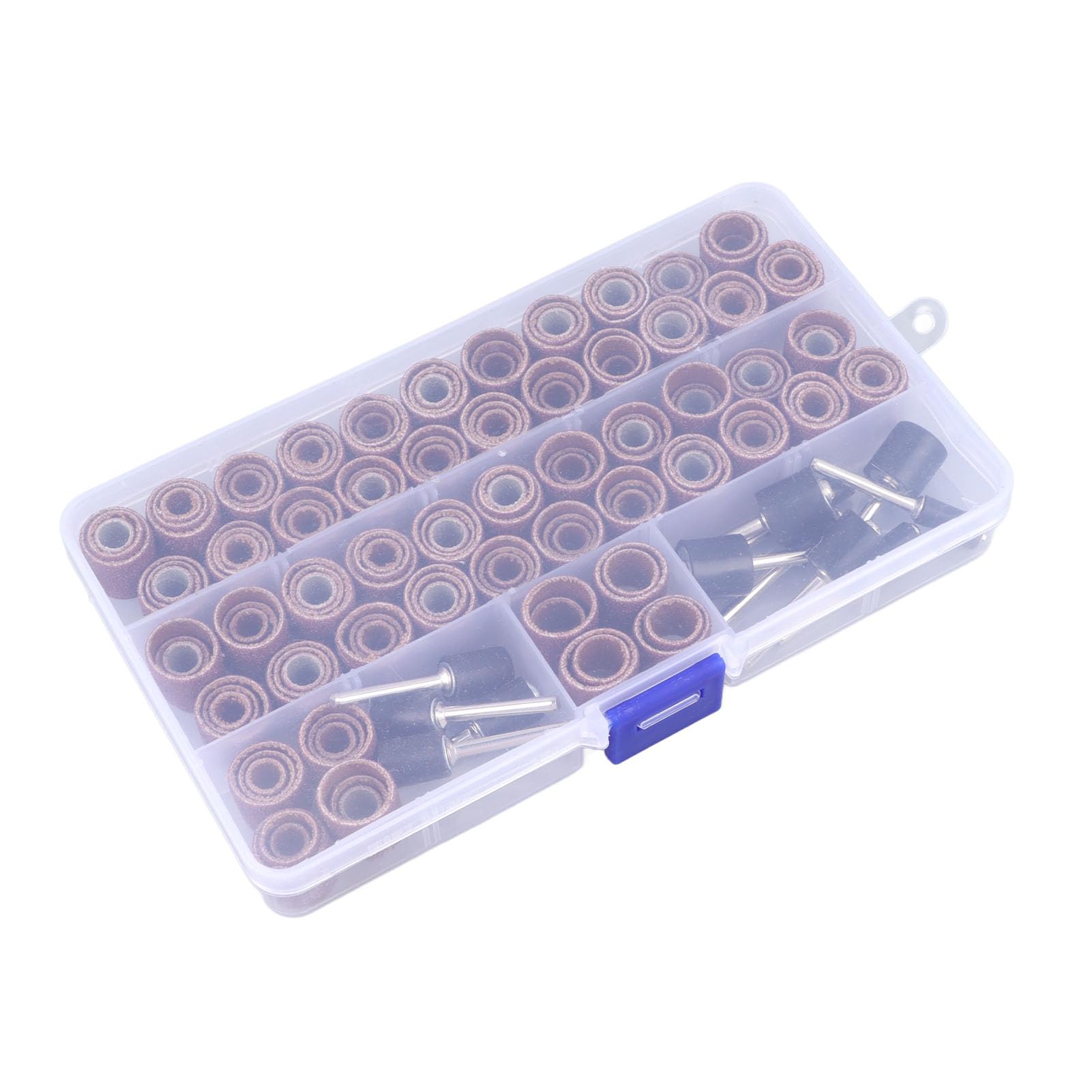 Dorn-Schleiftrommel-Set, 168-teiliges Schleiftrommel-Set, Schleifbänder, Mini-Trommelschleiferhülsen mit 12 Dornen, Schleiftrommel-Dorn-Set, Trommelschleifer