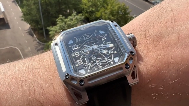 Amazon.com: NORTH EDGE Automatic Mechanical Watch - Men's Skeleton