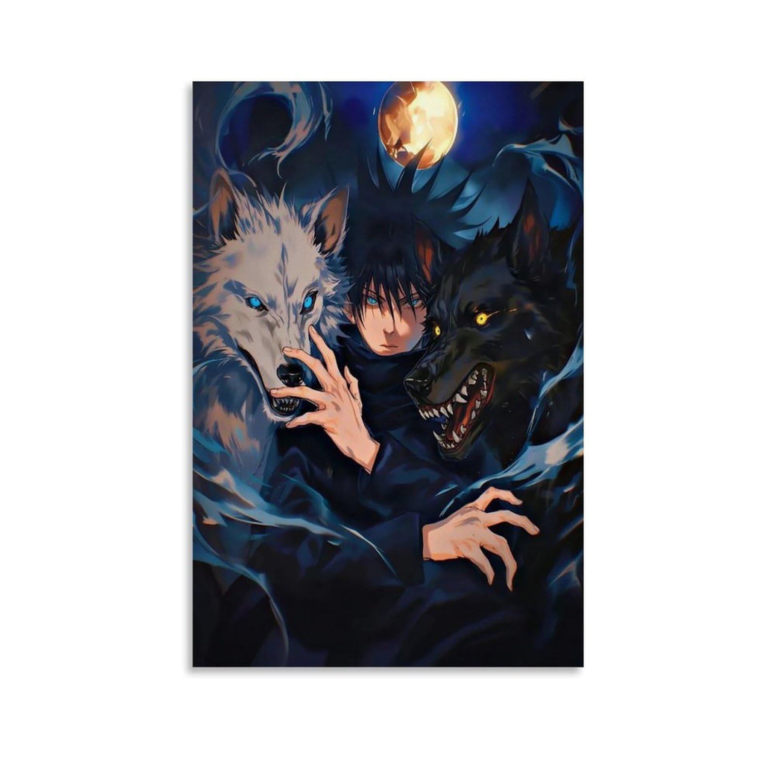 Anime Fushiguro Toji Leinwand-Poster 30x45cm - Wandkunst Für Wohnzimmer & Schlafzimmer