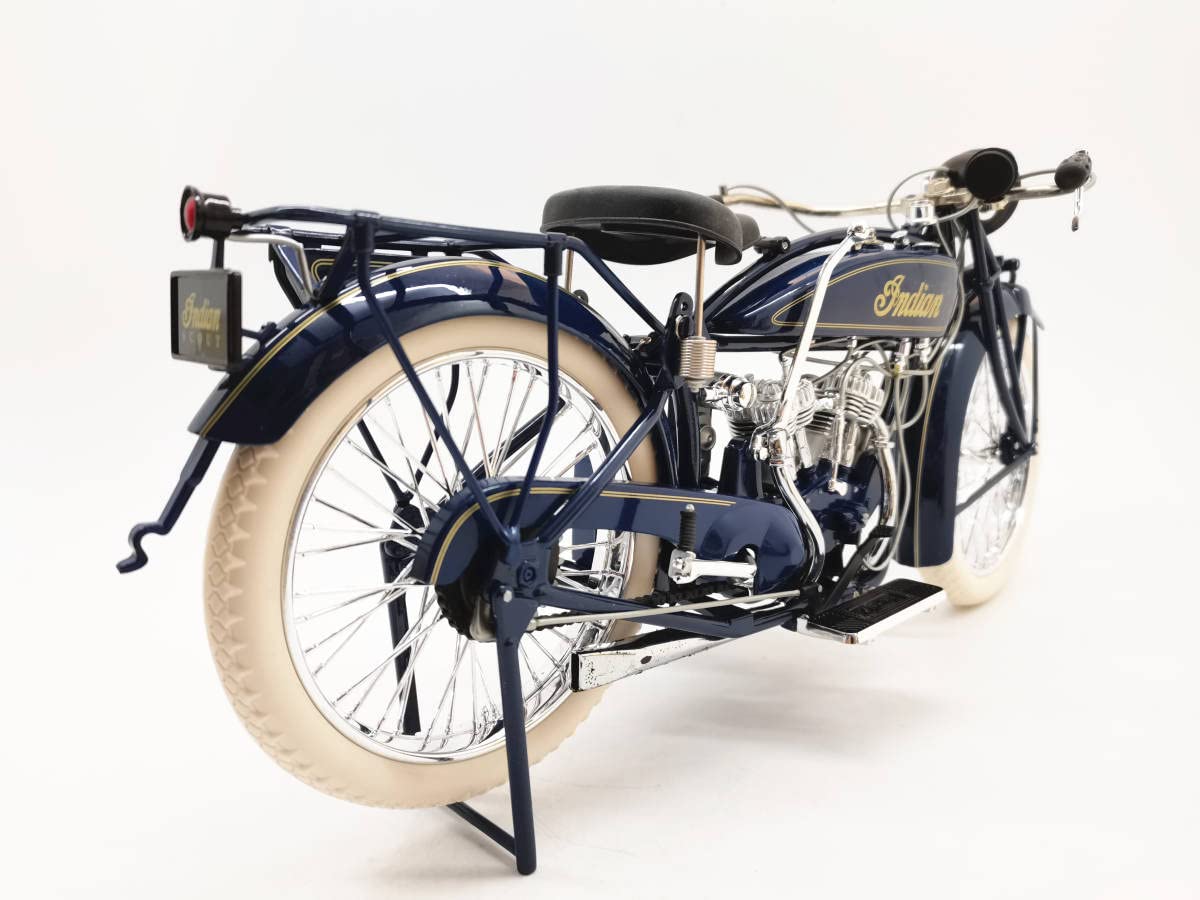 600-017 GUILOY 1/6 インディアン スカウト 1920 Blue Amazon | GUILOY 1/6 インディアンスカウト 1920 オートバイ X33