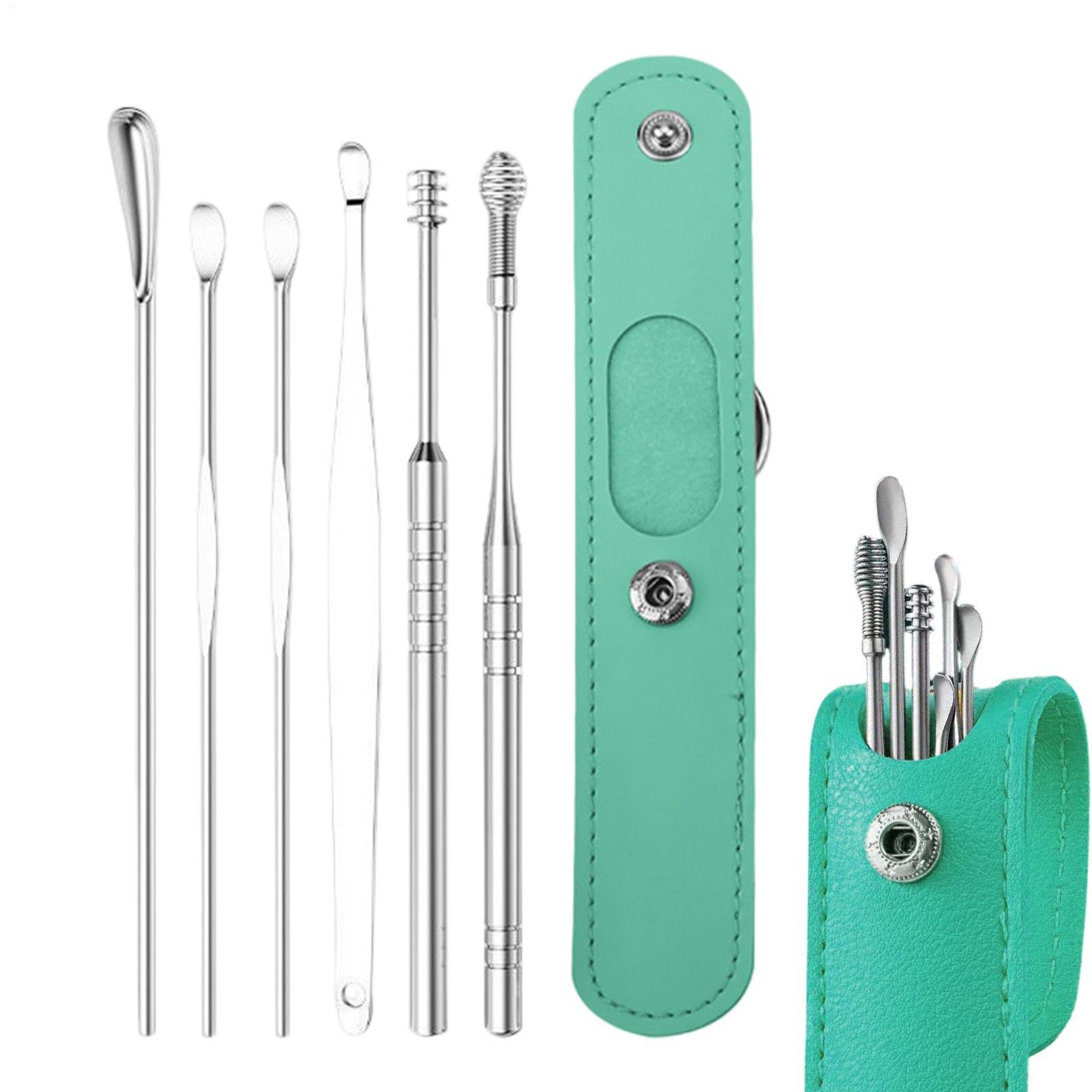 Earwax Removal Kit - Earwax Cleaner Tool Otoscope Ear Cleaning Set Ear Wax Remover Digital Ear Scope Wax