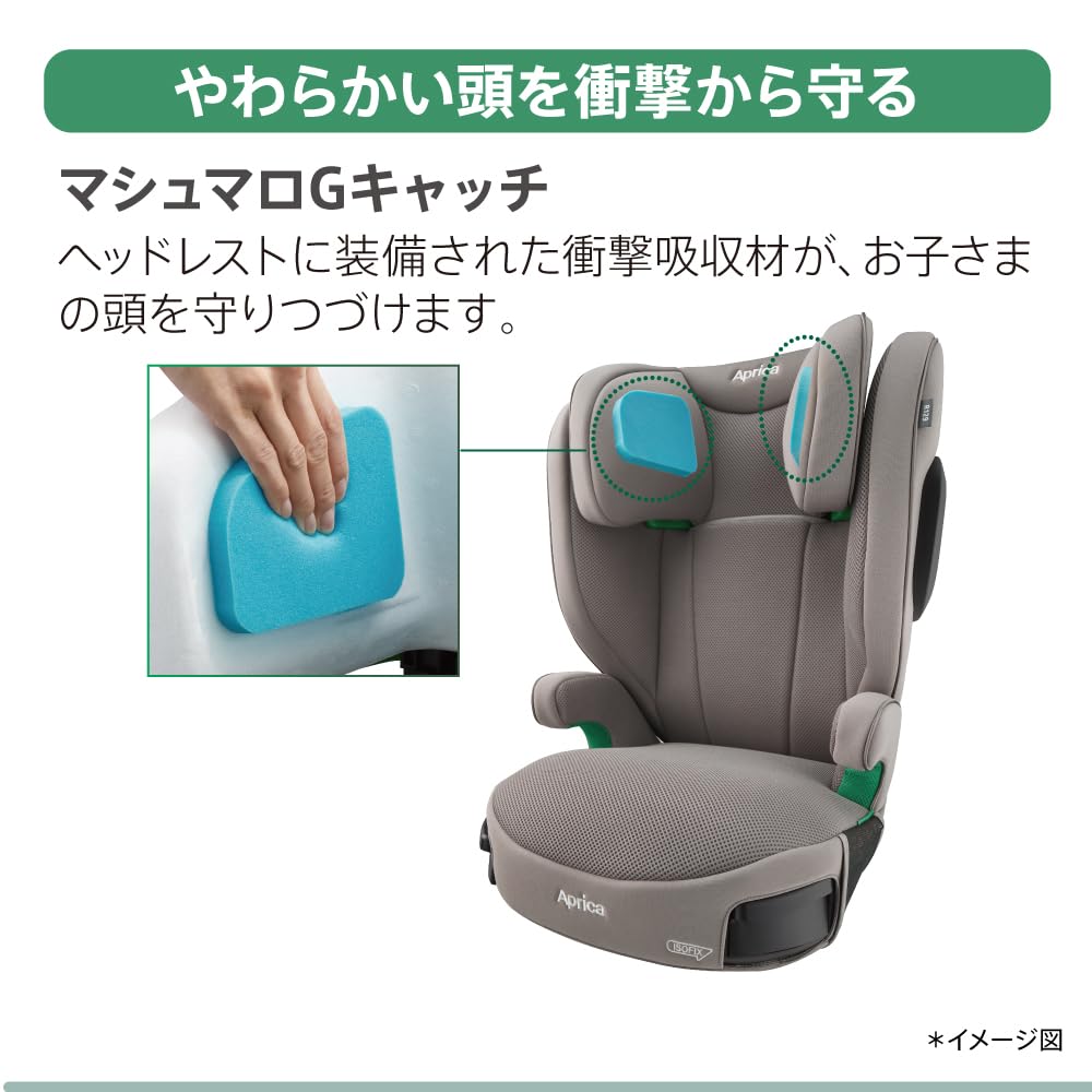 Amazon.co.jp: Aprica(アップリカ) ジュニアシート ISOFIX固定 ライド 