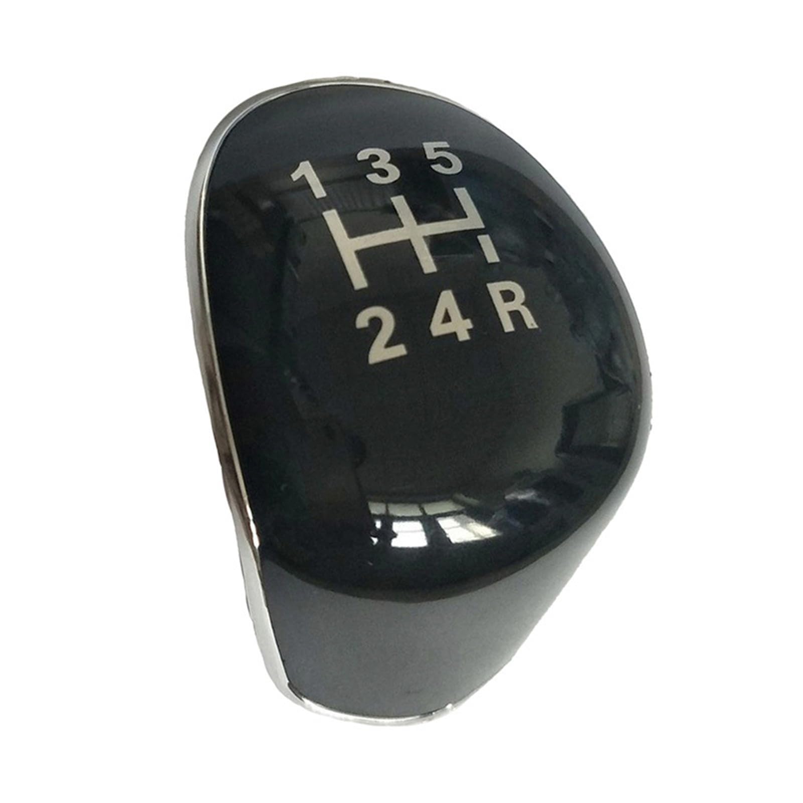 Kaiaygee Black Gear Shift Knob Speed Number Cap Badge Compatible With Ford Focus