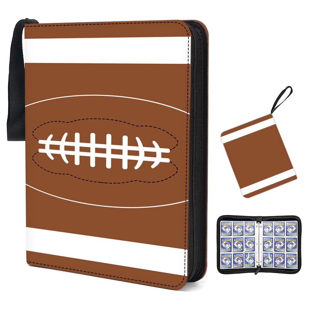 JARAGAR900 Pockets Football Card Binder for Trading Cards, Card Collector Album Holder with 50 Premium 9-Pocket Pages for Card Collection Storage