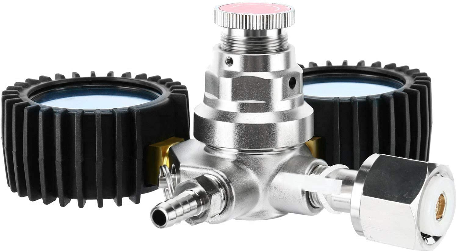 ETE ETMATE Dual Gauge CO2 Regulator, Beer KEG Regulator for Draft Beer