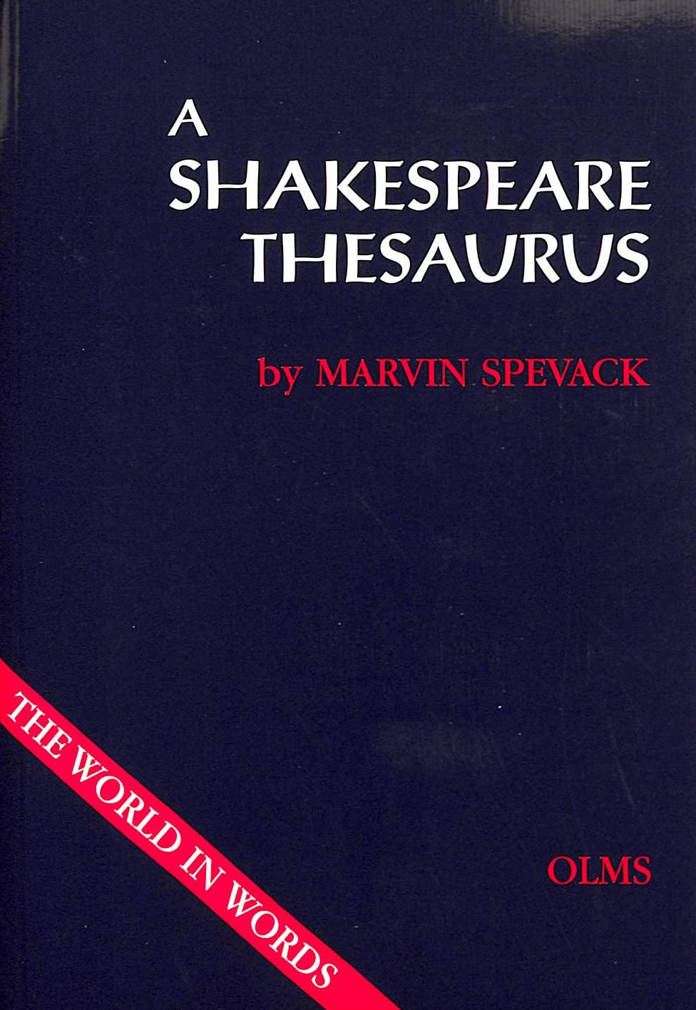 A Shakespeare Thesaurus