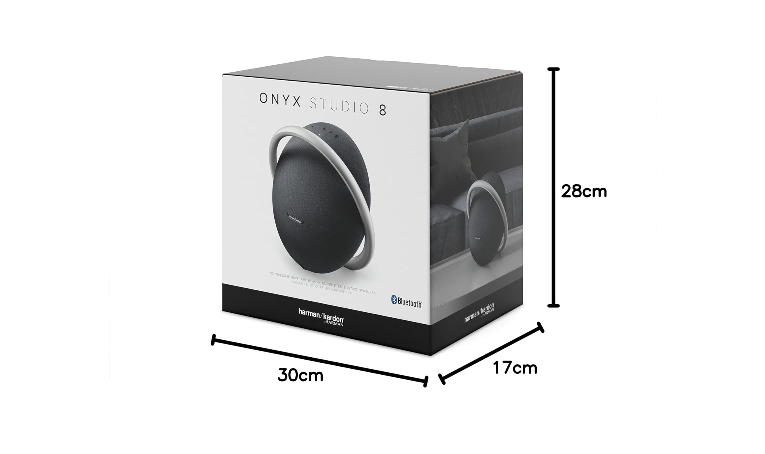 HARMAN KARDON, Onyx Studio 8 Portable Bluetooth Speaker with