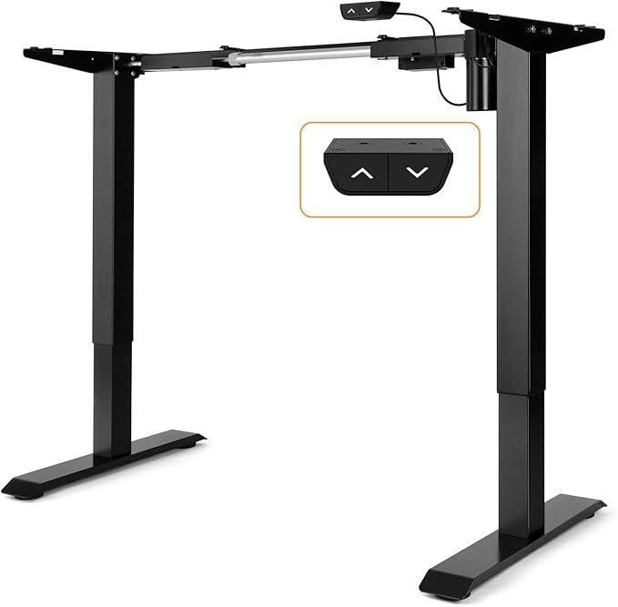 ErGear Electric Stand Up Desk Frame, Height & Width Adjustable