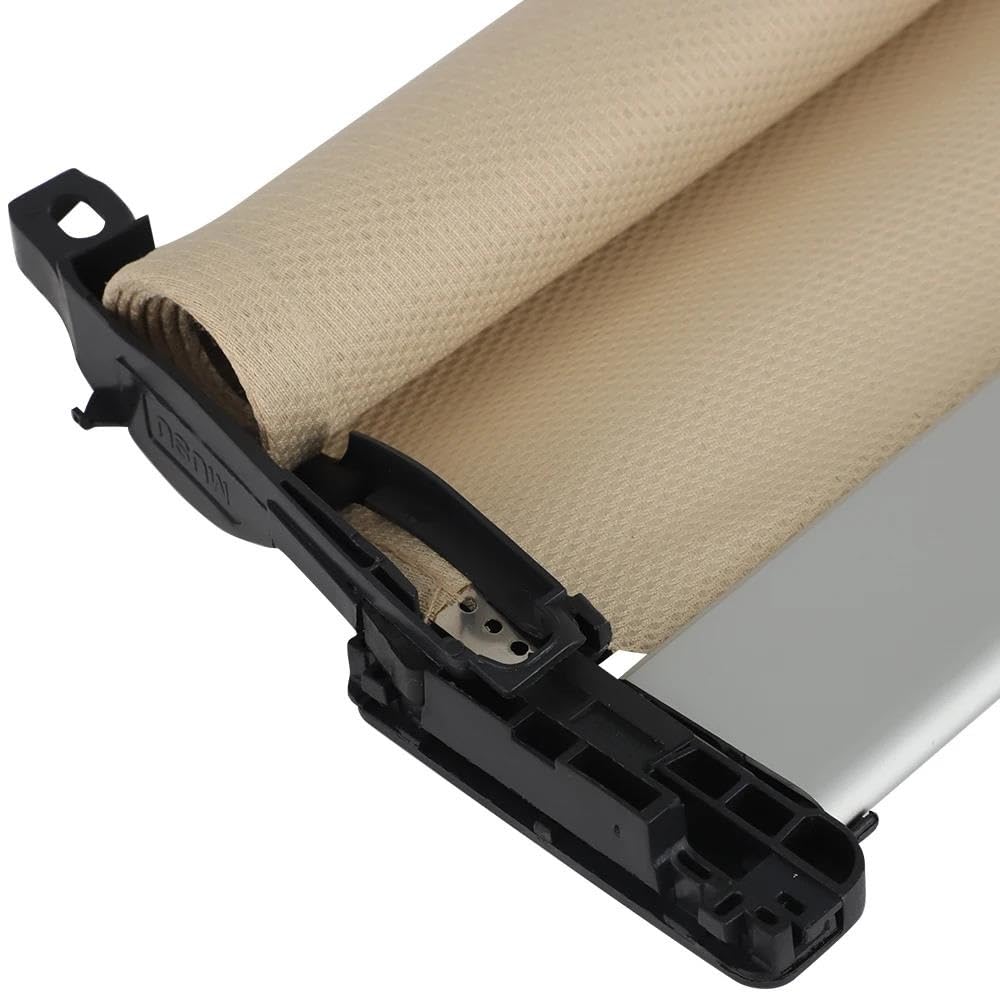 Scheibenabdeckung Gegen Für VW Für Golf 2013-2018 Sonnendachfenster Autokuppel Rollo Schild Sonnenschutz Vorhangabdeckung Schatten Schiebedach Montage(Beige)