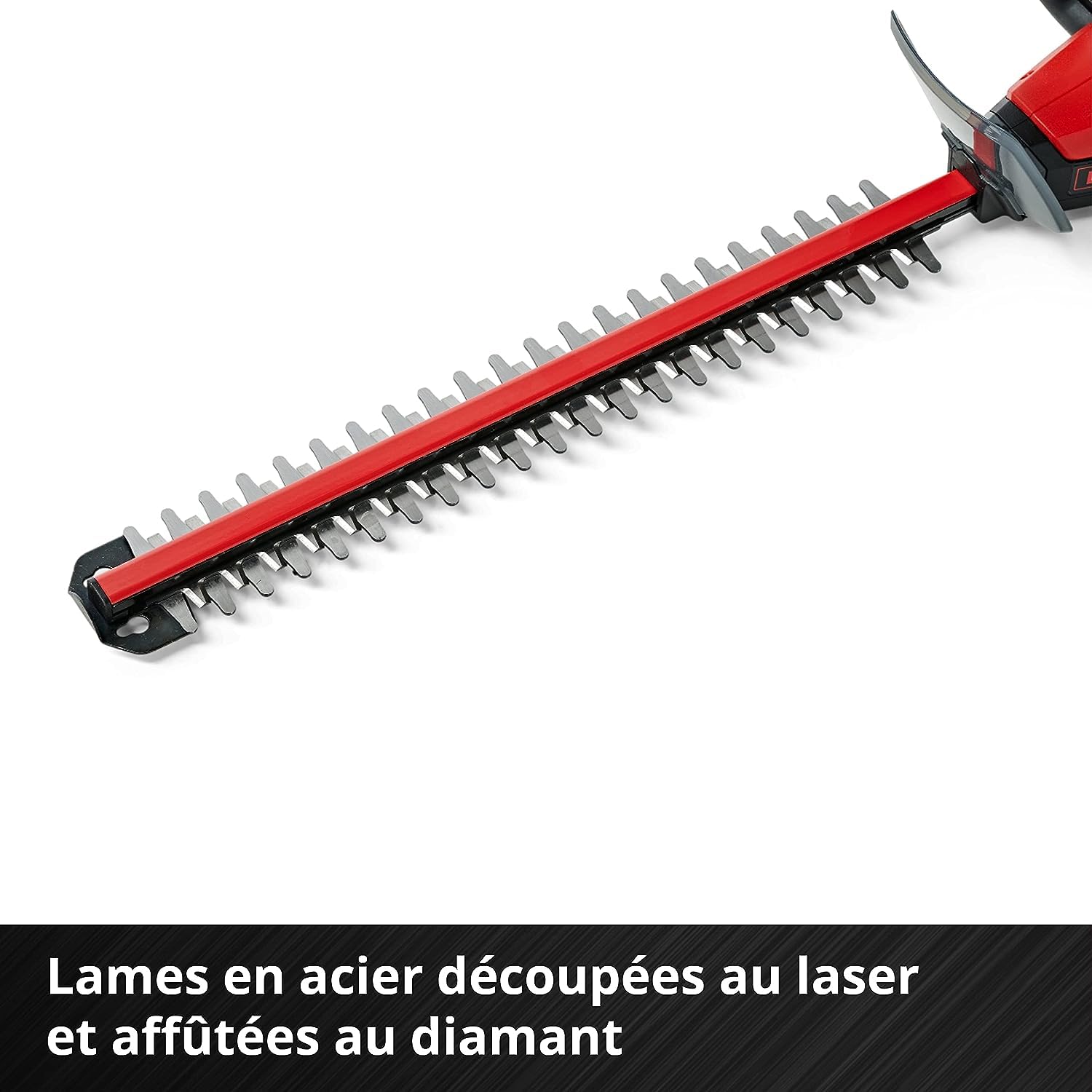 Einhell Taille-Haies sans Fil GC-CH 18/40 Li Solo Power X-Change (18 V, Longueur de Coupe 40 cm, écartement des Dents 13 mm) Livré sans Batterie ni Chargeur
