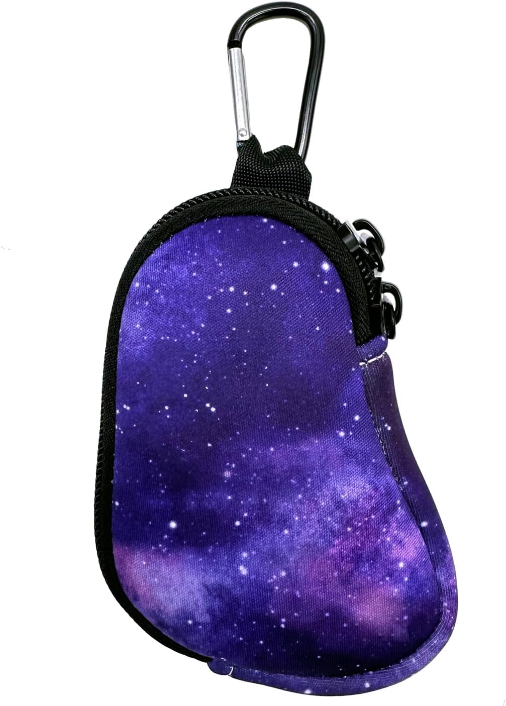Wanty Asthma Inhaler Holder Neoprene Protective Portable Carrying Bag Travel Inhaler Mini Case Sleeve for L-Shaped Inhaler, Inhaler Not Included (Purple Sky)