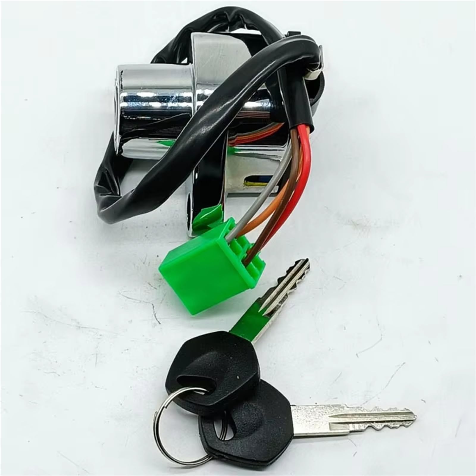 Moto Chiave Accensione Compatibile Con Suzuki Per VS800 Per Intruder 800 1992-2005 Set Di Chiavi Di Blocco Interruttore Di Avviamento Accensione Moto OEM: 37110-38A04 37110-38A03