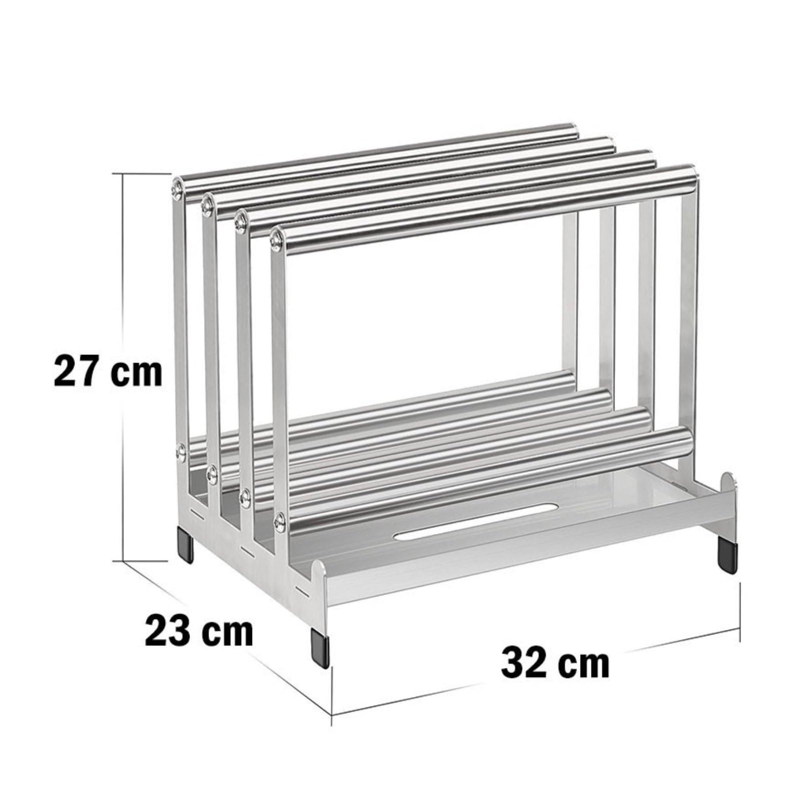 Pizzaportaoggetti Scaffale Portapale Rack Porta Paddle Base Ventilata Compatta in Acciaio Inox Adatto per Cucine Professionali Pizzeria Ristoranti
