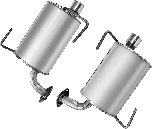 Miniatura 15 de Northeastern Exhaust Conjunto de resonador de acero inoxidable compatible para Subaru Forester 2009-2013 2.5L Subaru Impreza 2008-2011 2.5L