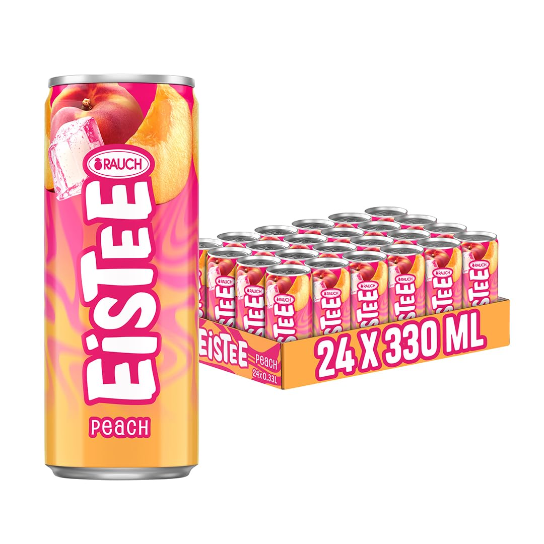 RAUCH Eistee, 24er Pack x 0330 l, Pfirsich, 24 stück