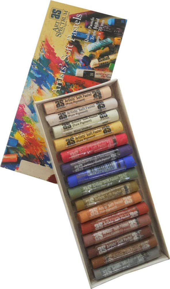 Art Spectrum Soft Pastels- Set of 15 Portrait Colors by Art Spectrum