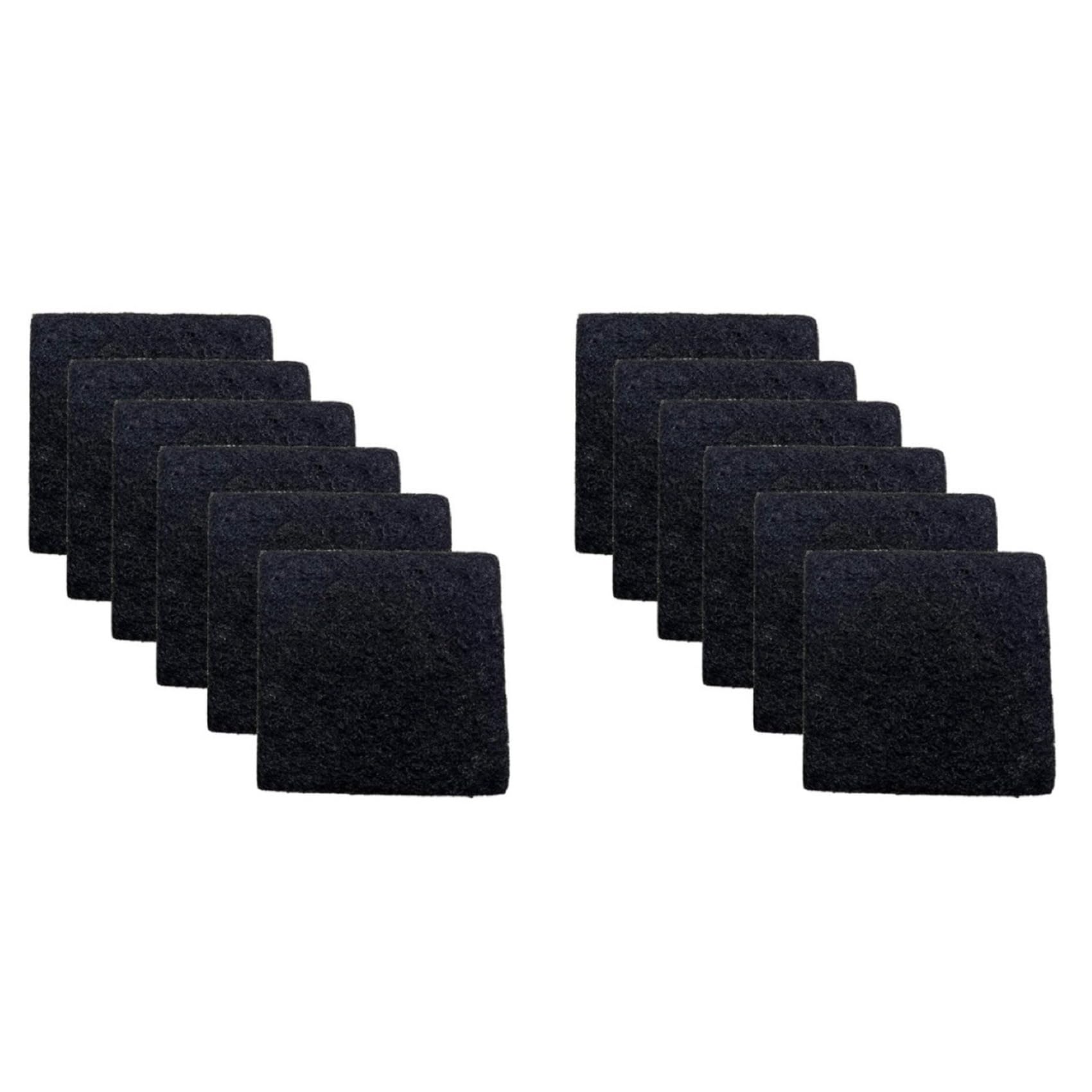 Hndhbfgrt Household Trash Can Charcoal Filter Pad Deodorizer Remove Odor Odor Filter Kitchen Trash Can Deodorizing Cotton 12 Pack