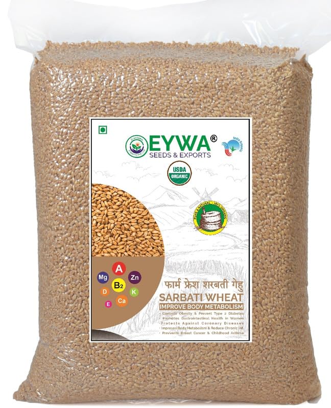 See full amazon price history chart for Eywa Seeds & Exports Pvt Ltd Sarbati Wheat Granule(10 Kg)For Eating & Cooking | Sarbati Gehu Daane | Produce Of India From Organic Farms | By Eywa Eywa Seeds & Exports Pvt Ltd Sarbati Wheat Granule(10 Kg)For Eating & Cooking | Sarbati Gehu Daane | Produce Of India From Organic Farms | By Eywa (B0BRZT8CMQ) Amazon Price History, Amazon Price Tracker