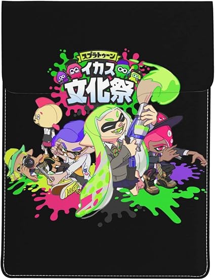 Amazon 人気パソコンバッグ スプラトゥーン 3 Pu皮革 ノートパソコンバッグ スリーブ 保護スリーブ 撥水加工 軽量 保護ケース 耐衝撃 ビジネス おしゃれ 手提げカバン 13インチ 男女兼用 Jinke Pcバッグ ケース スリーブ 通販