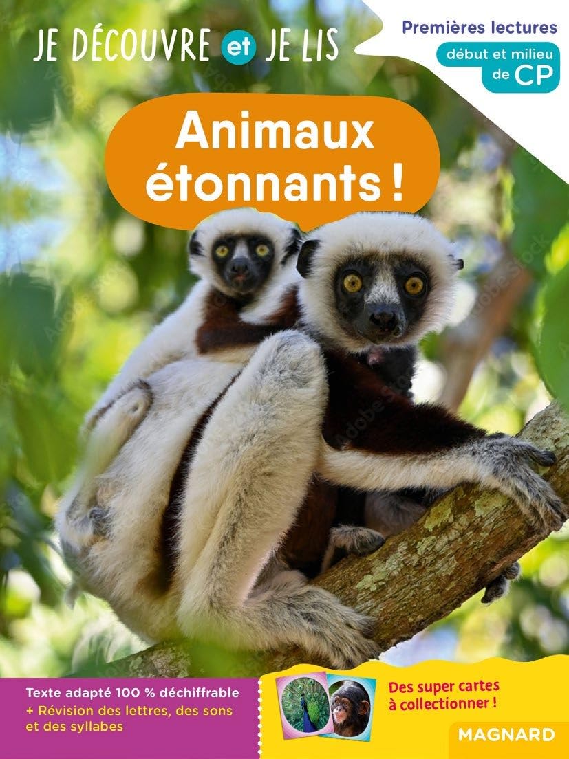 Je découvre et je lis CP - Animaux étonnants !: Début et milieu de CP