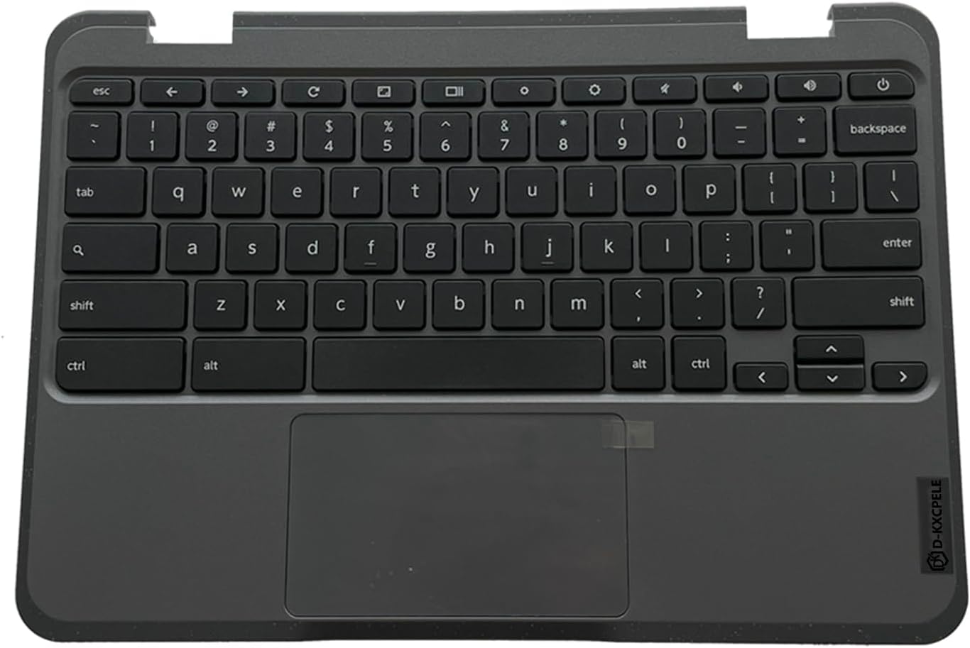 Replacement Upper Case Palmrest for Lenovo 100e Chromebook Gen3 LTE 82J7 82J8 Series Laptop Non-Backlit Keyboard Touchpad Assembly Part 5M11C94685