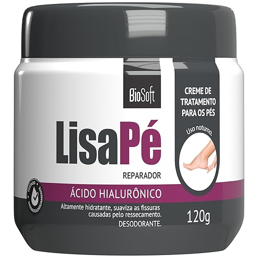 BIO SOFT Creme Lisa Pé Ácido Hialurônico - Hid Profunda