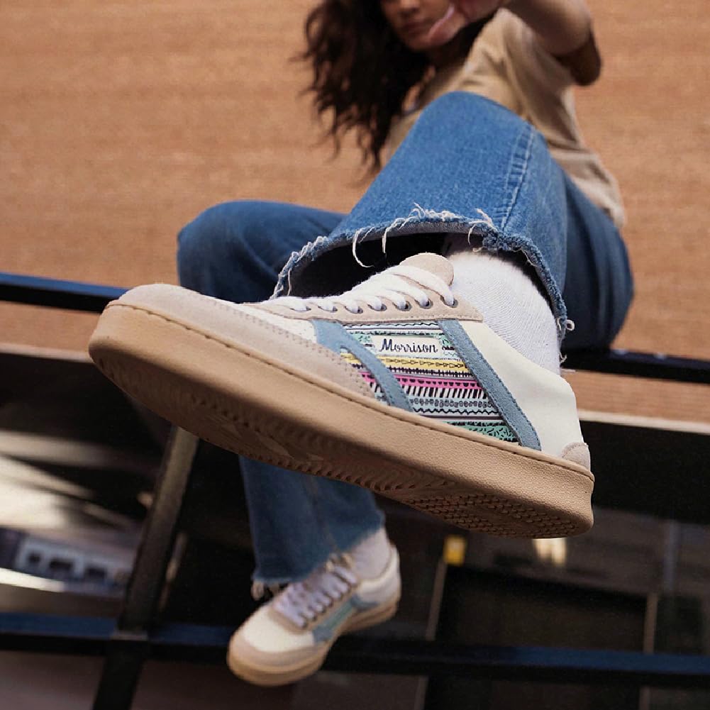 Morrison Zapatillas Dylan Blancas Hombre y Mujer - Cómodas y Duraderas