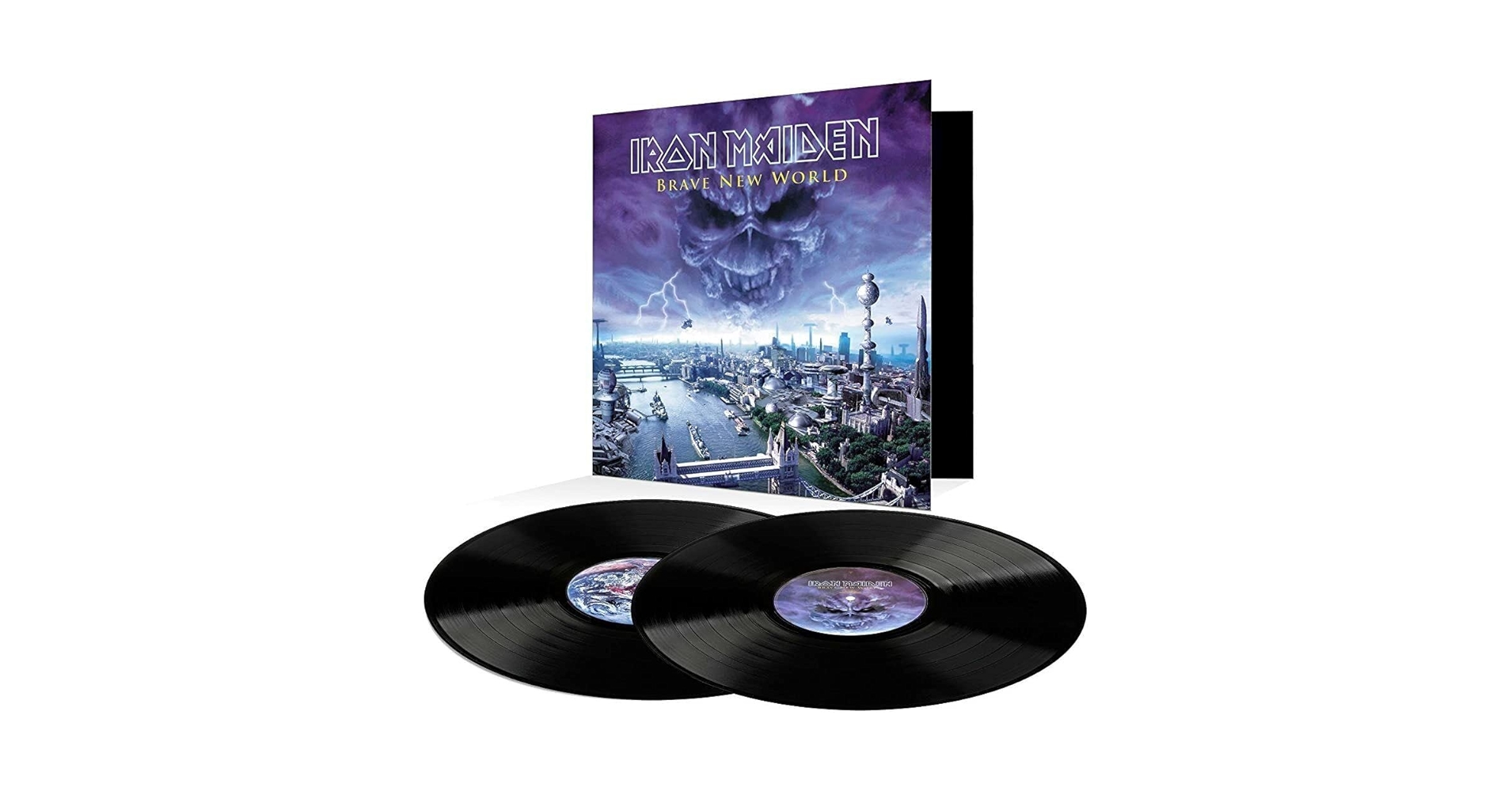 Iron Maiden Brave New World サイン入り Iron Maiden Brave New World サイン入り iron-maiden-brave-new