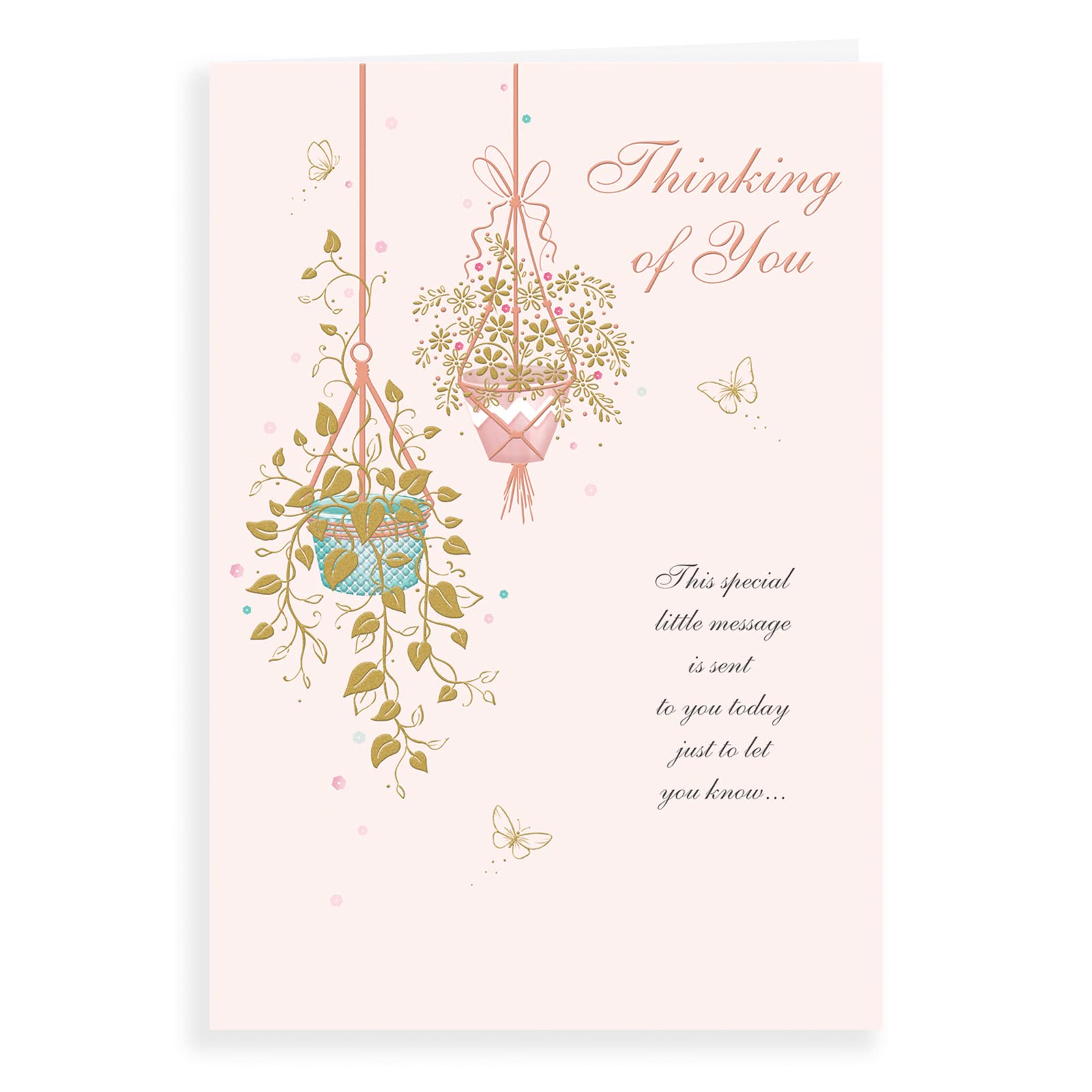 Classic Thinking of You Card Thinking of you - 9 x 6 inches - Regal Publishing