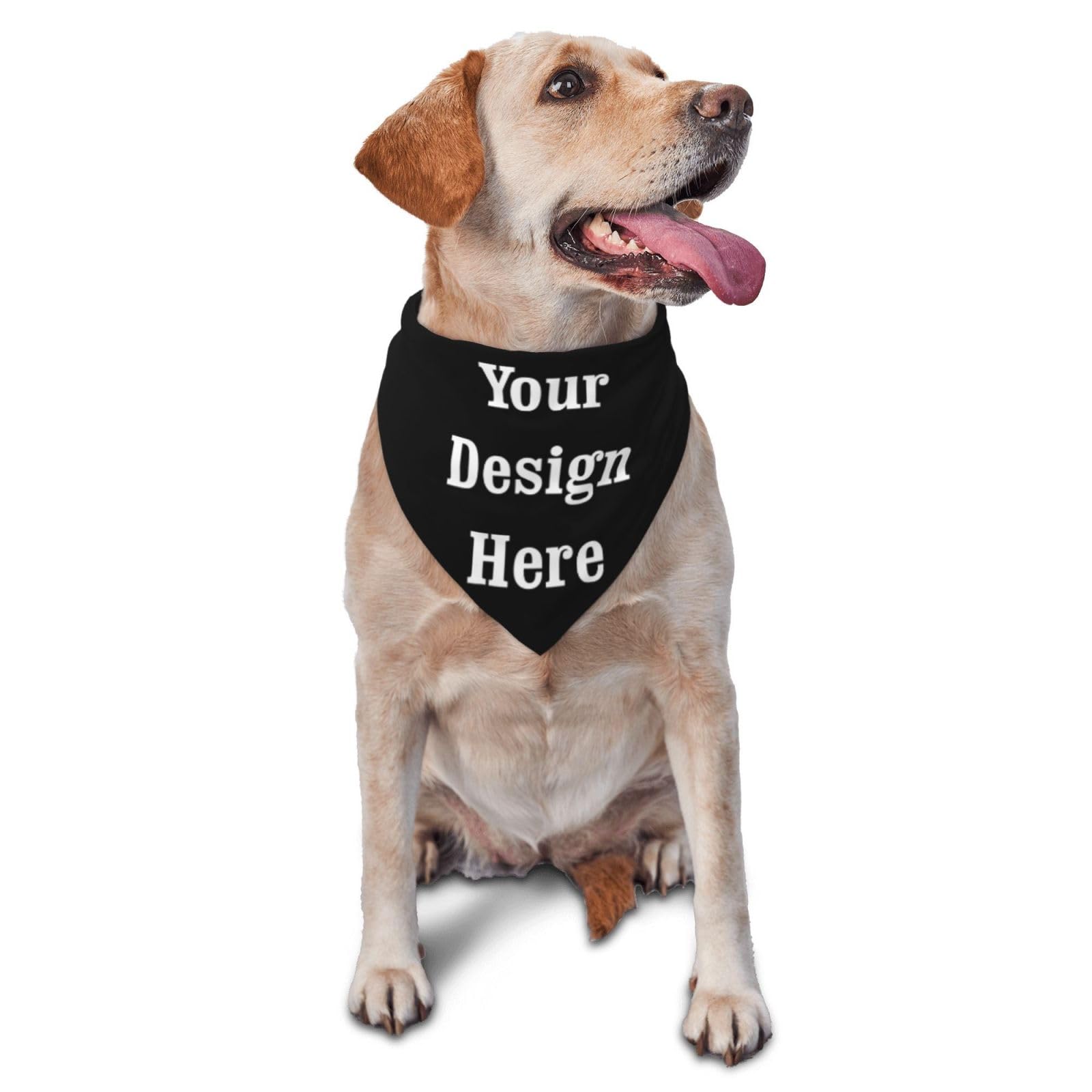 Personalizowana bandana dla psa i kota trójkątna chusta akcesorium dla zwierząt
