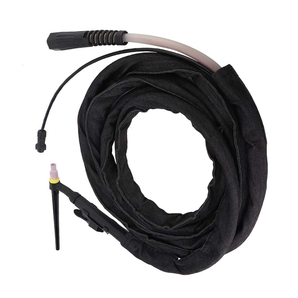 Soldador de Tig, Arccaptain Tig Antorcha Wp 9f Tig Argon Soldadura Pistola Soldadura Tig 4 Metros Mig Pistola de Soldadura Antorcha de Aire Enfriado Tigle para Soldadura de Metal para Soldadura de